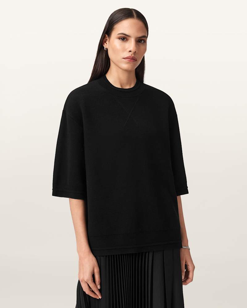 Nika Relaxed Wool T-Shirt
