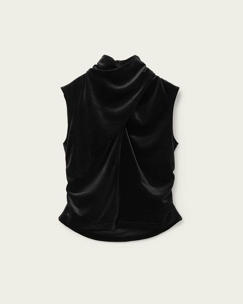 Tia Velvet Sleeveless Top