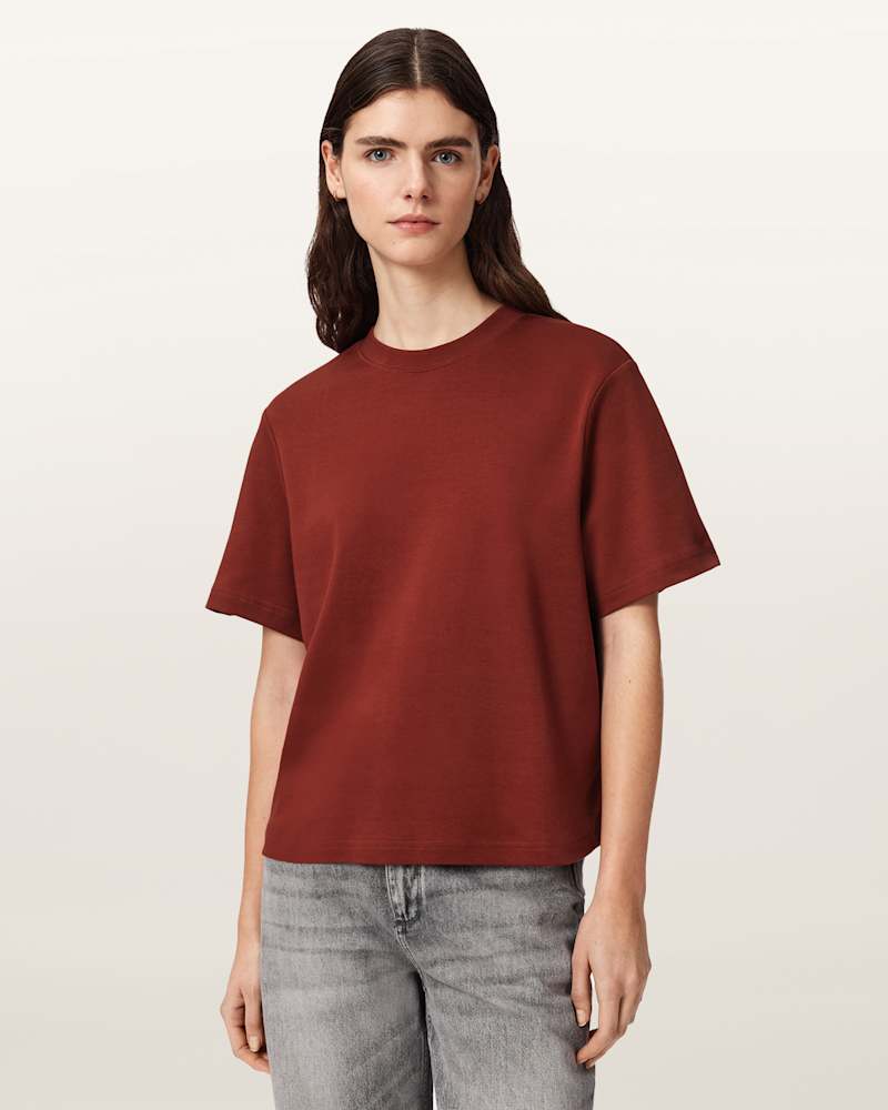 Lisa Boxy Crew Neck T-Shirt