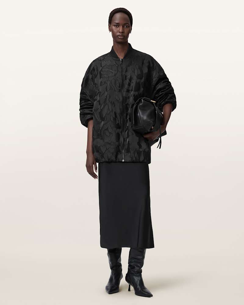 Bayse Oversized Bomber Jacket