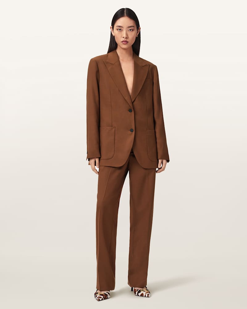 Beck Straight Leg Trousers