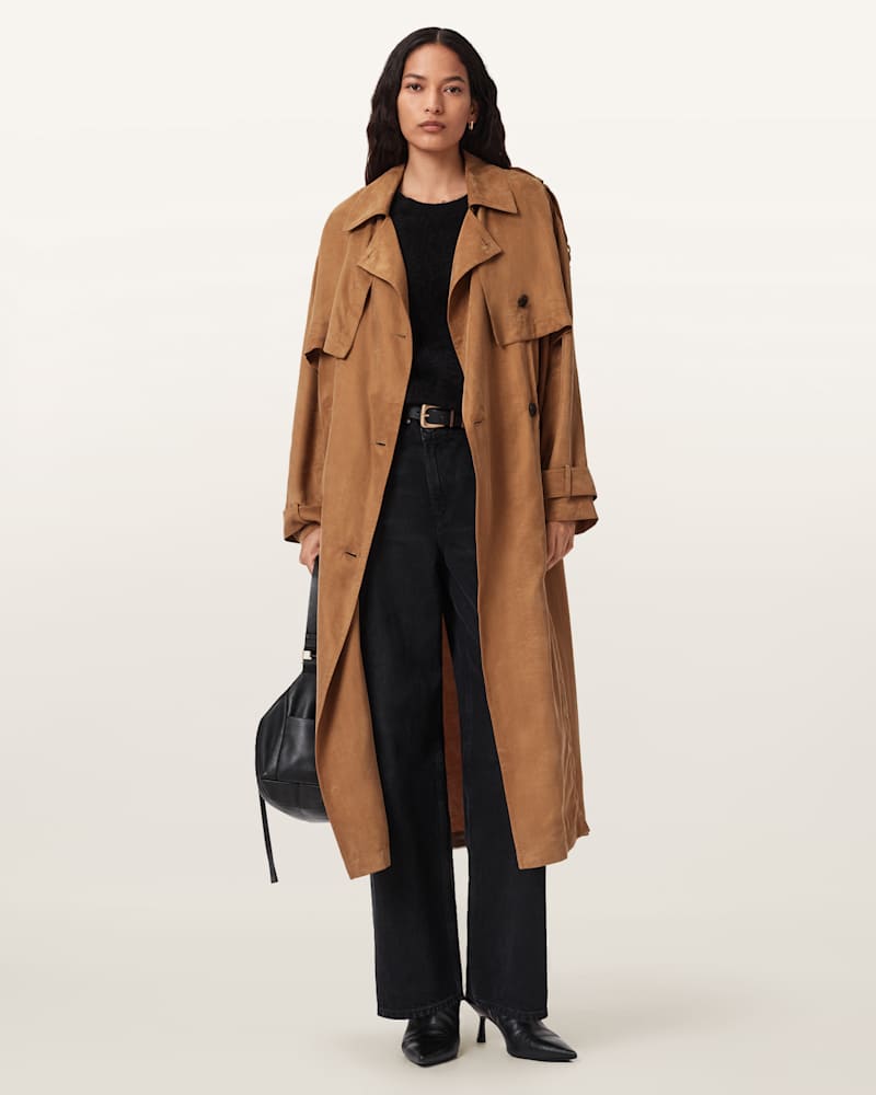 Linnie Lightweight Trench Coat