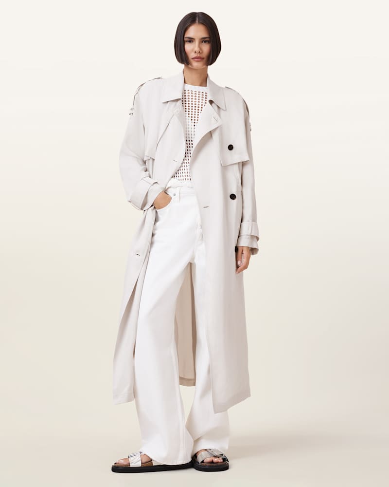 Linnie Lightweight Trench Coat