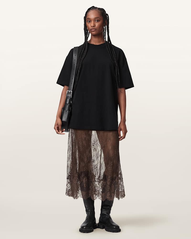 Arran Lace Ankle Length Skirt