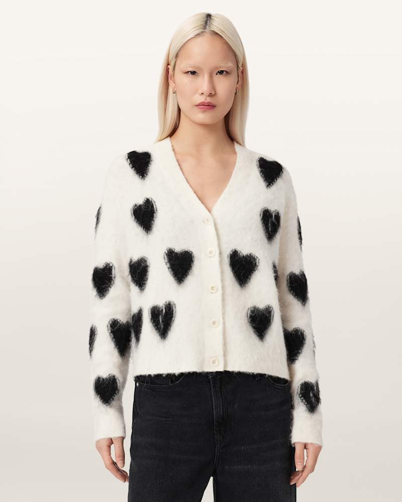 Scatter Heart Cardigan