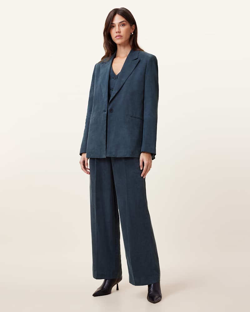 Averie Tencel Wide Leg Trousers