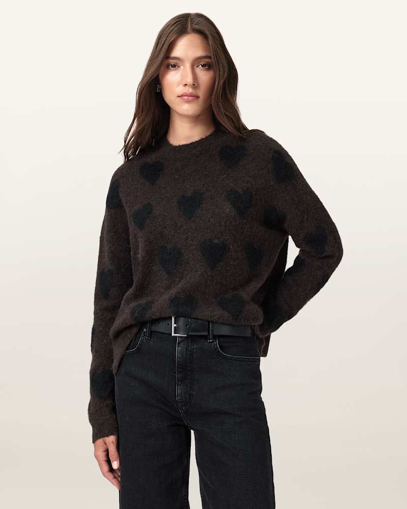 Amora Jacquard Brushed Jumper