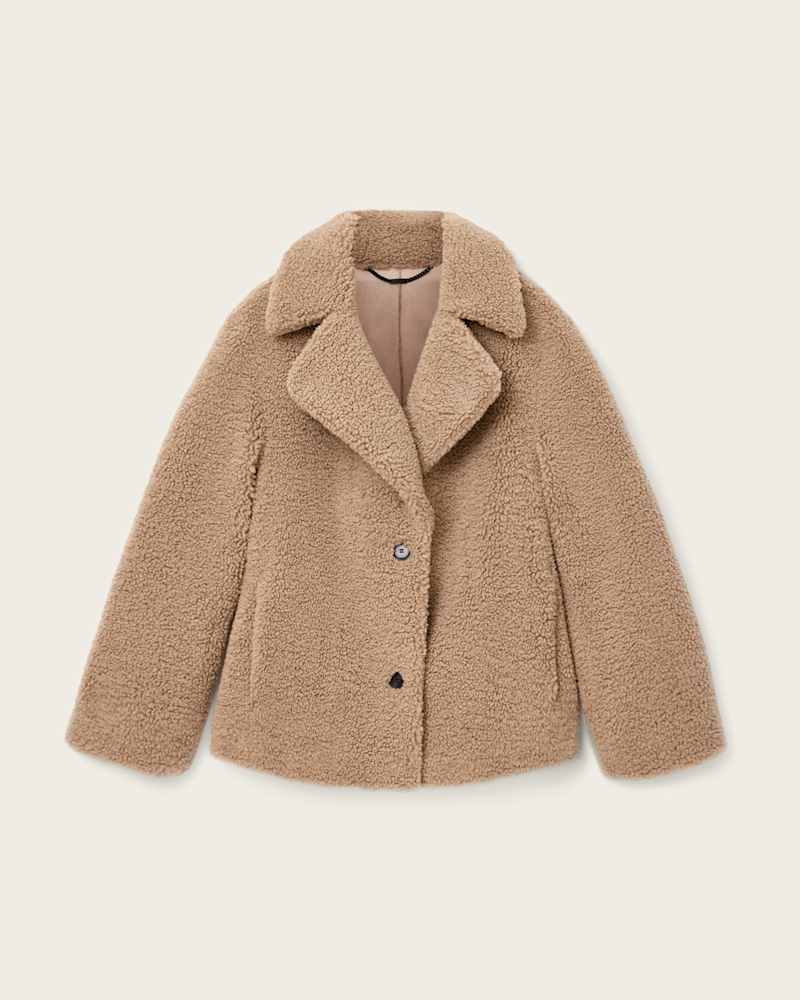 Eddie Faux Teddy Jacket