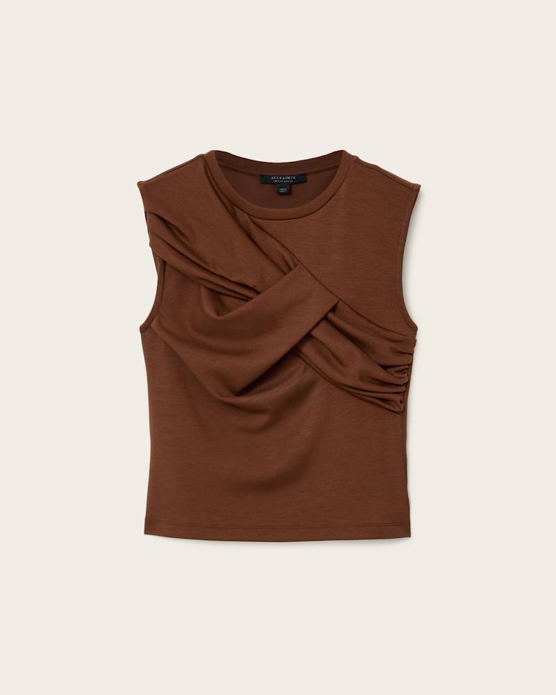 Nella Slim Fit Sleeveless Tank Top