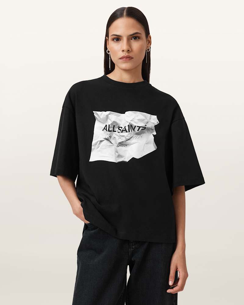 Amelie Scrunch Graphic T-shirt