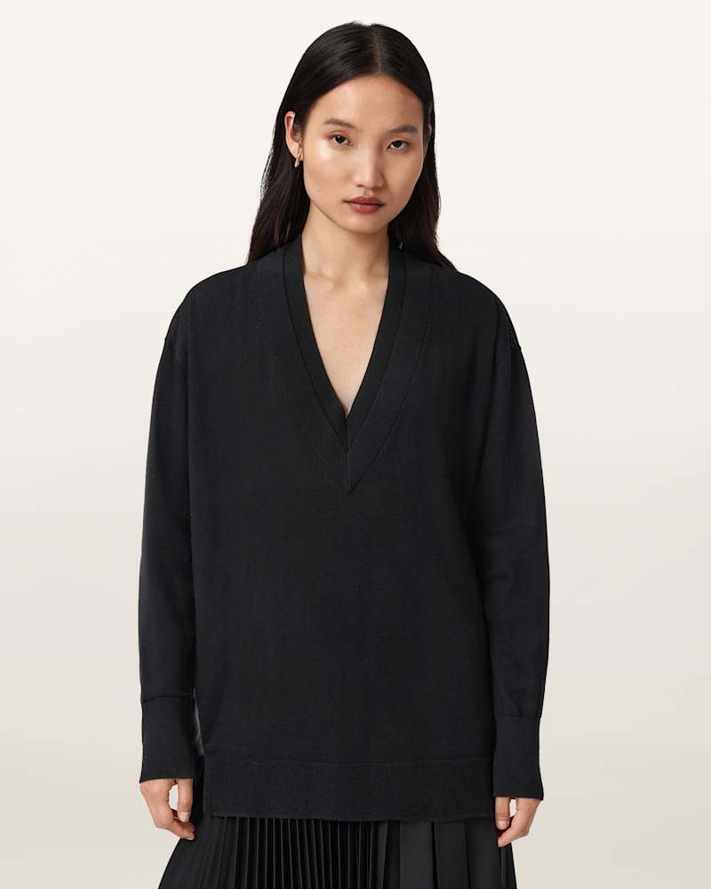 Bern V-Neck Wool Jumper