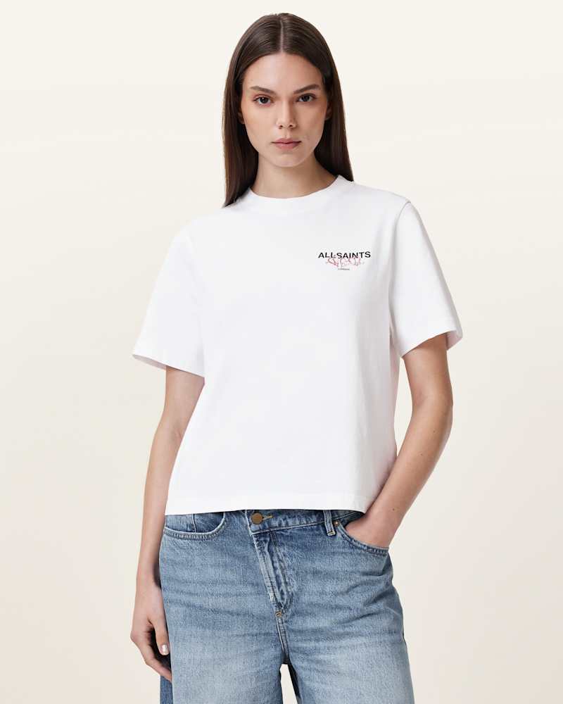 Amore Lisa Boxy Crew Neck T-Shirt
