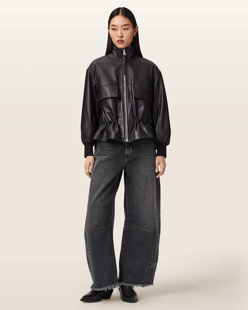 Payton Barrel Leg Denim Jeans