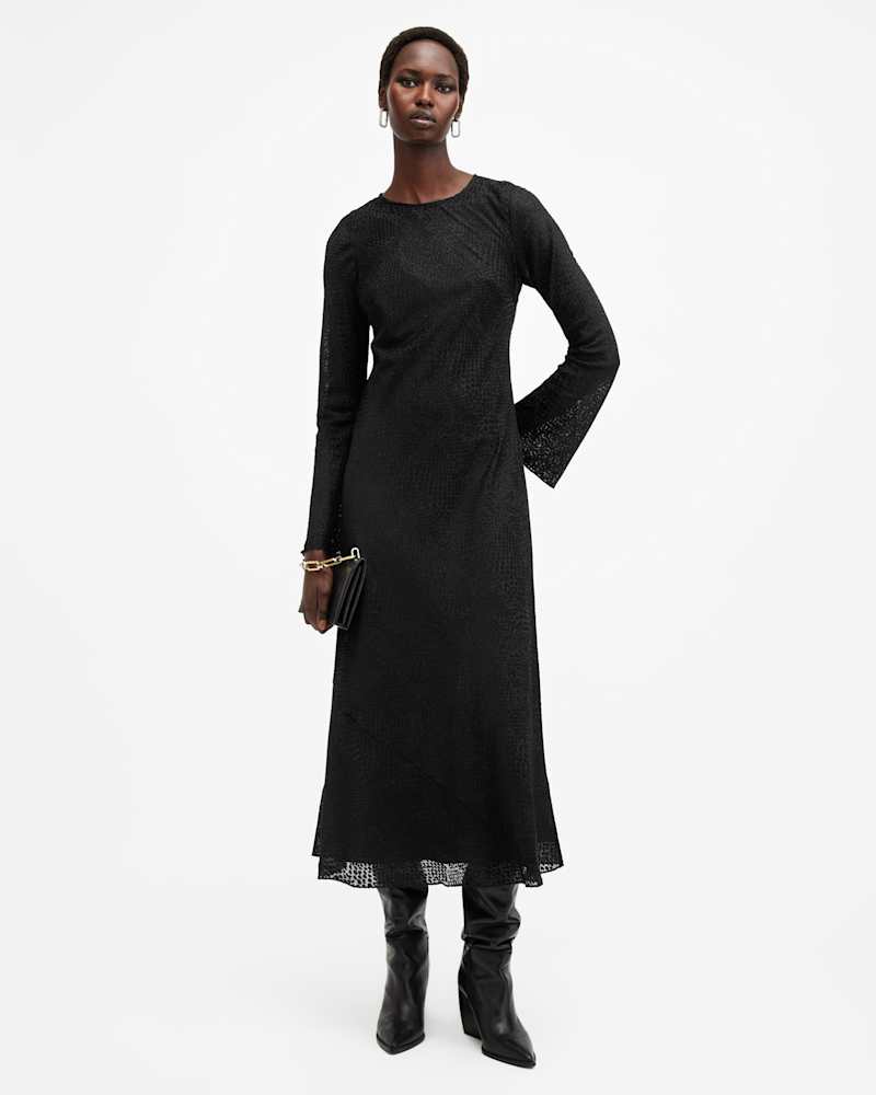 Jada Animal Print Maxi Dress