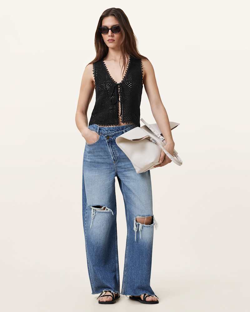 Florence Crochet Waistcoat