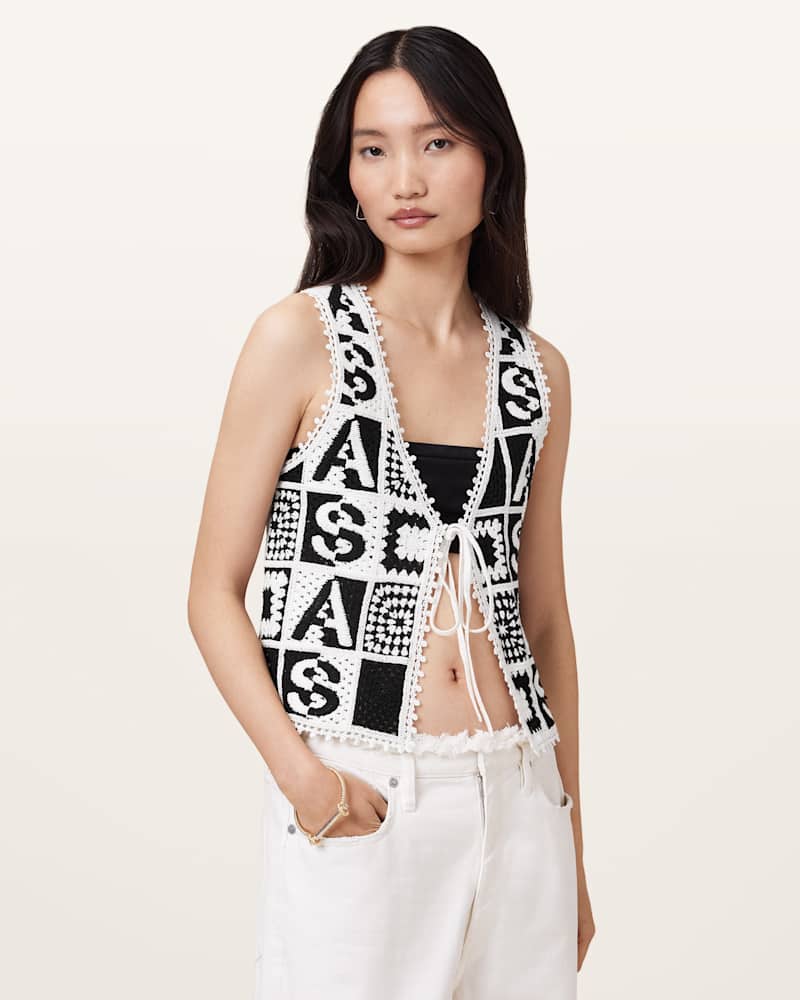 Florence Crochet Waistcoat