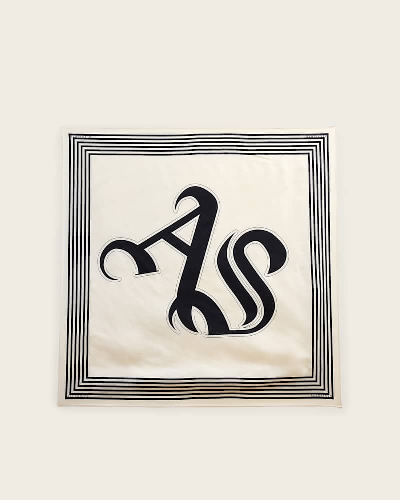 Gothic AllSaints Silk Scarf