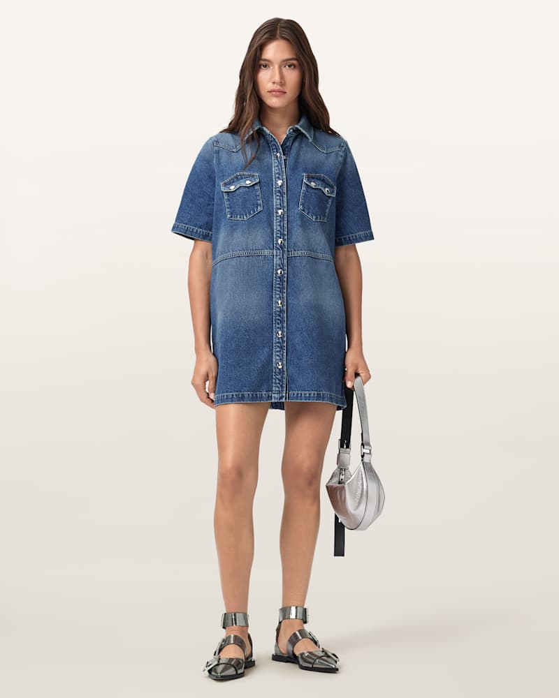 Rock Denim Mini Dress