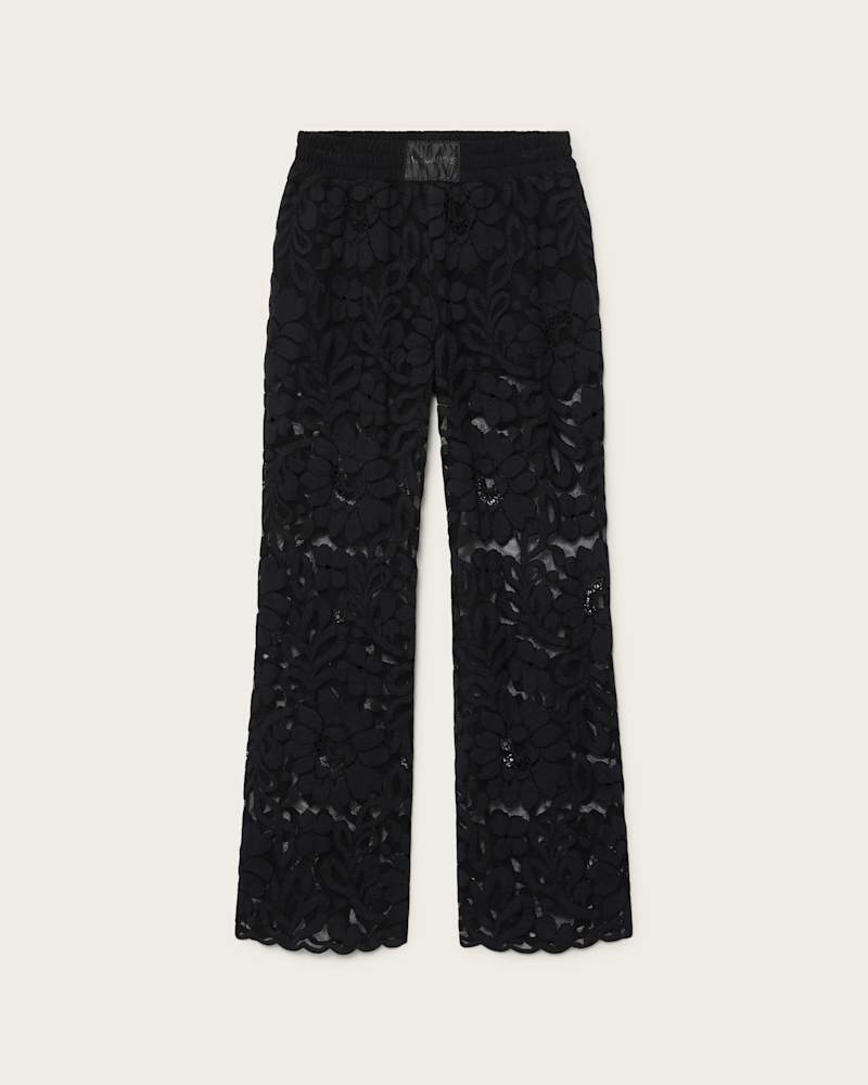 Amelie Straight-Leg Trousers