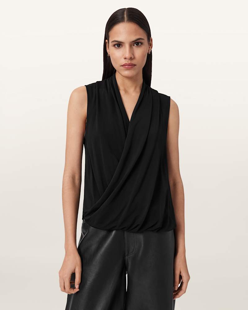 Adaline V-Neck Wrap Top