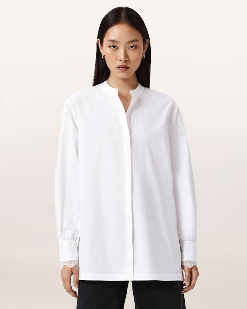 Ethel Lace Trim Shirt