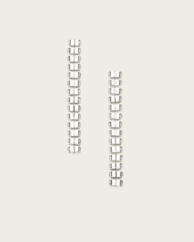 Gia Crystal Drop Earrings