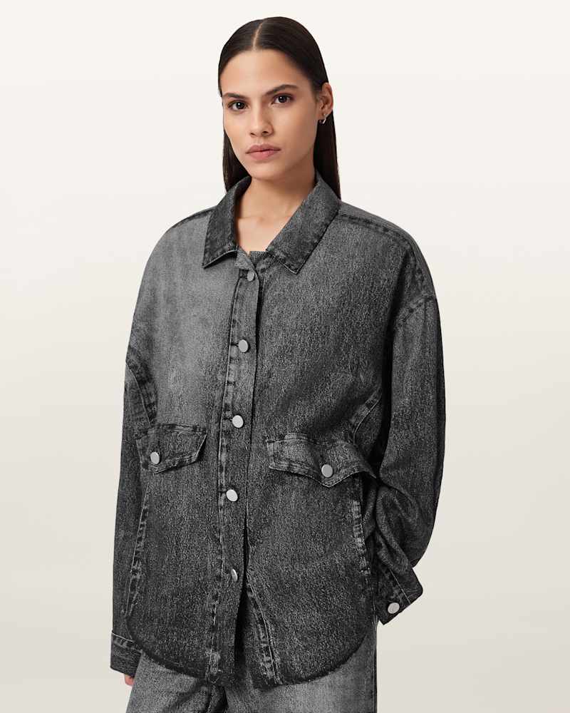 Hettie Illusion Oversized Shacket