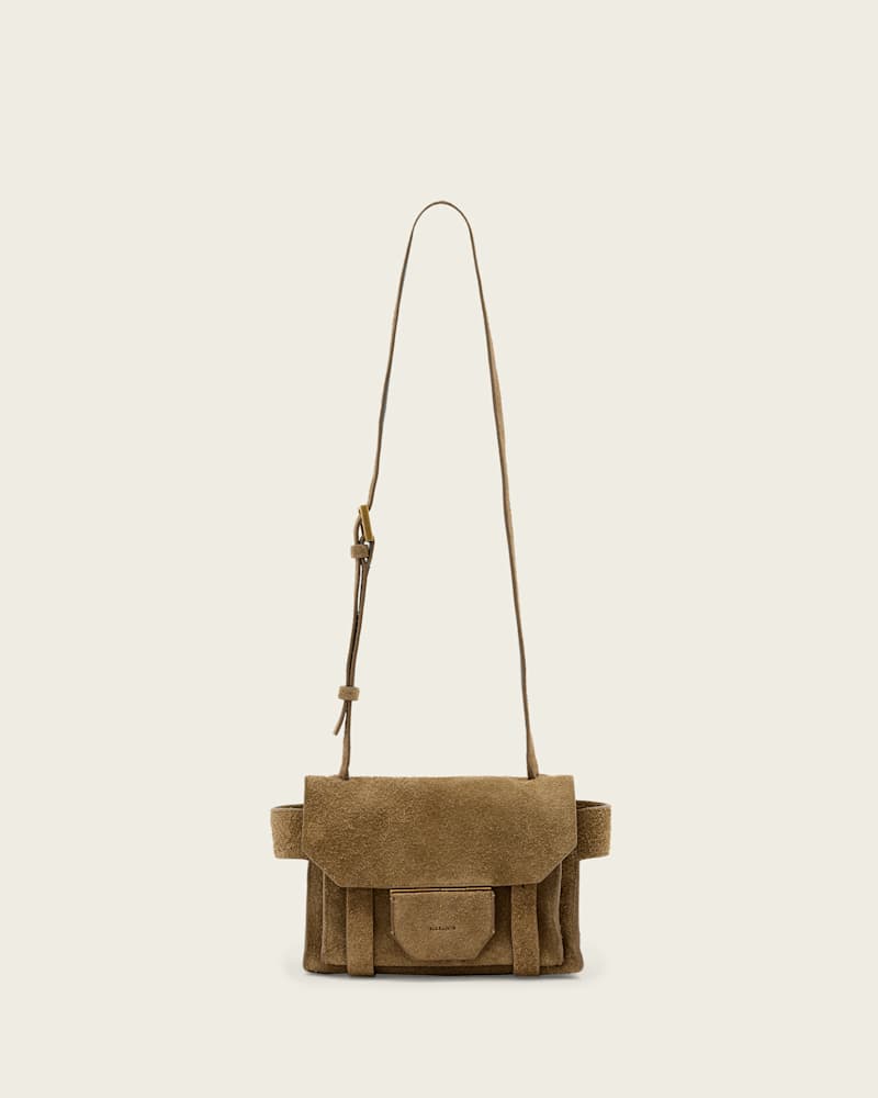 Ursa Mini Suede Crossbody Bag