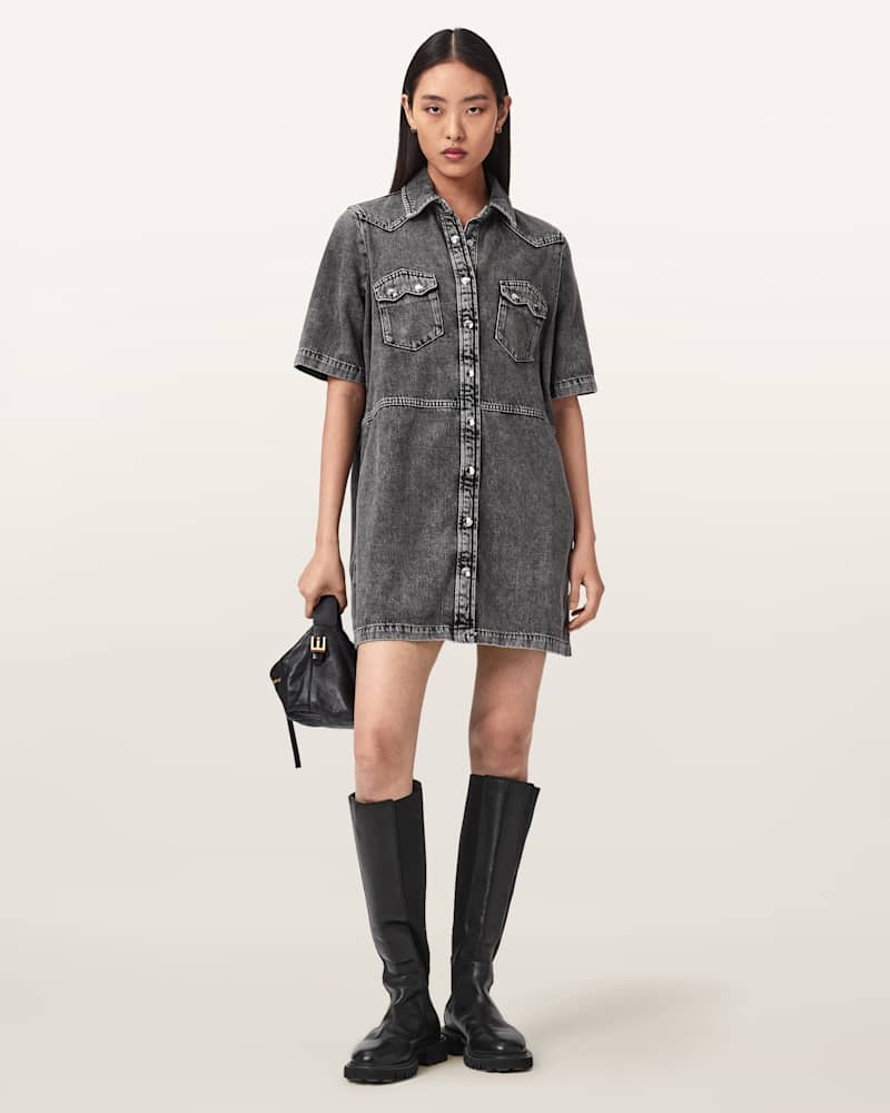 Rock Denim Mini Dress