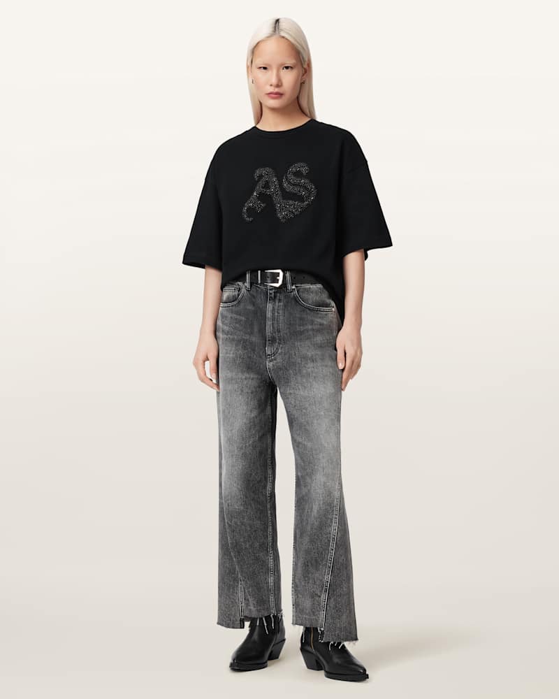 Icon Amelie Oversized Embellished T-Shirt