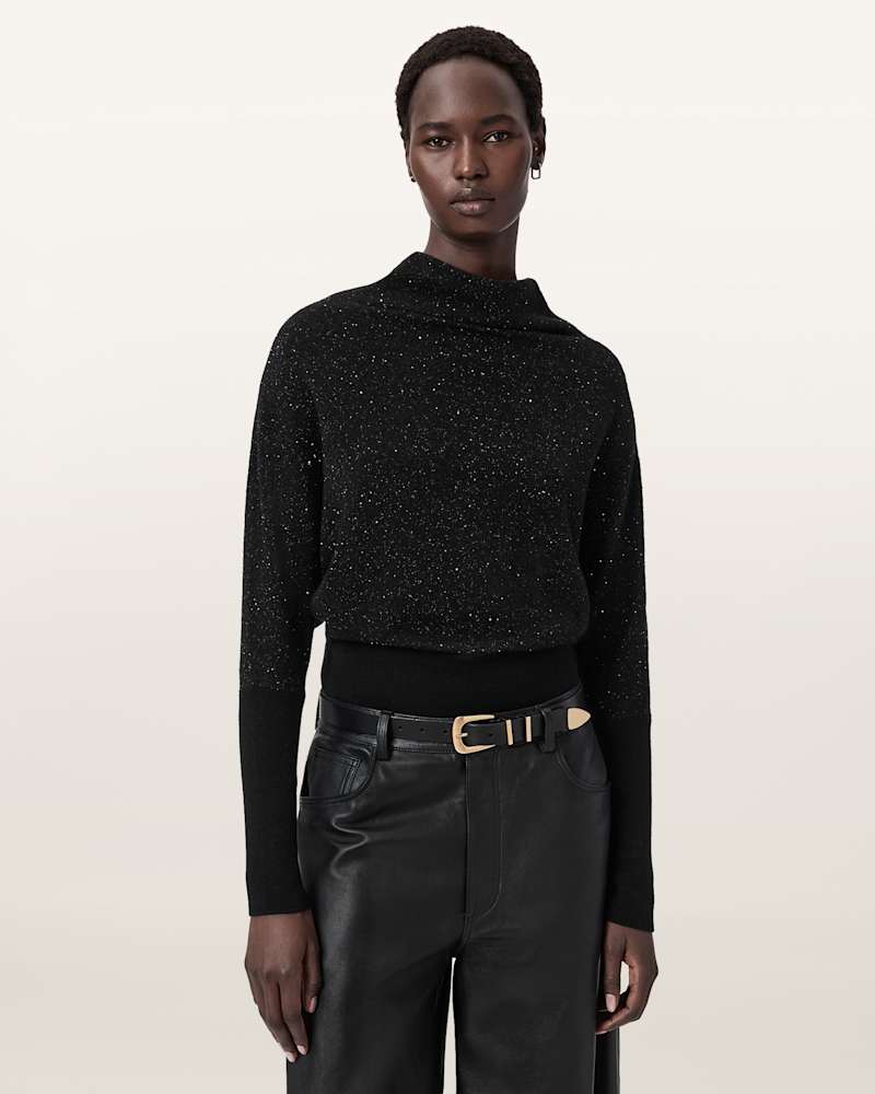Ridley Cropped Sparkle Jumper