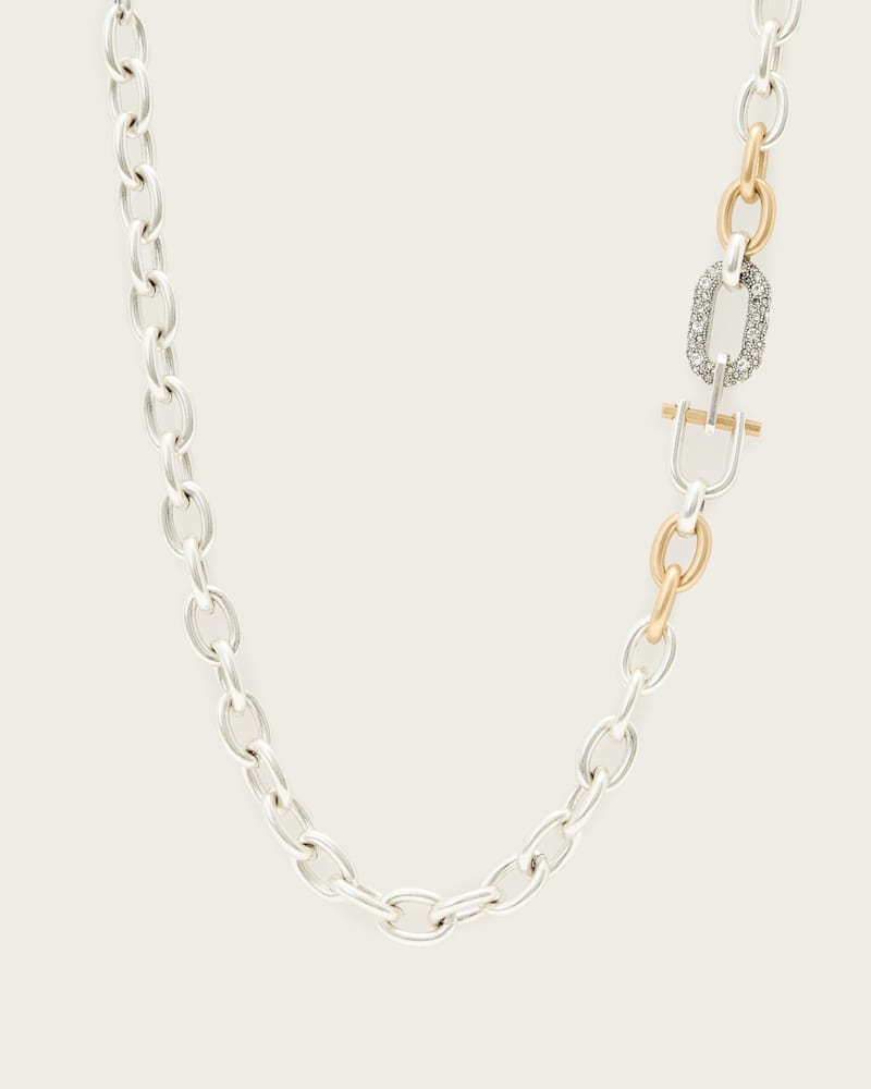 Cadence Two Tone Chain Necklace