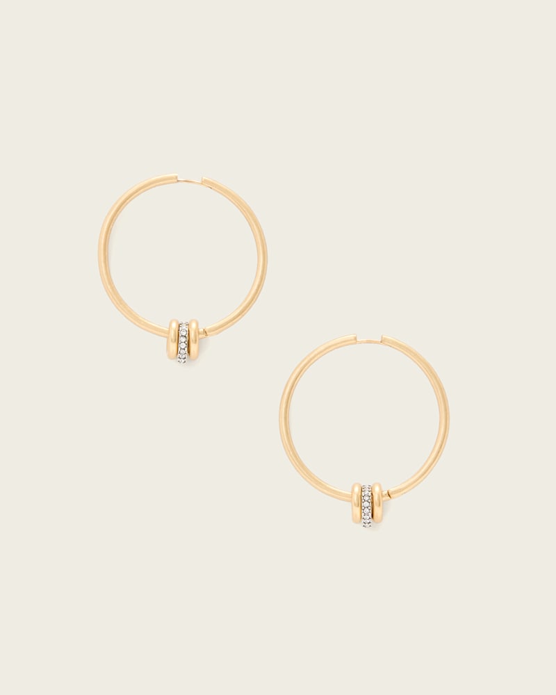 Selene Bolt Hoop Earrings
