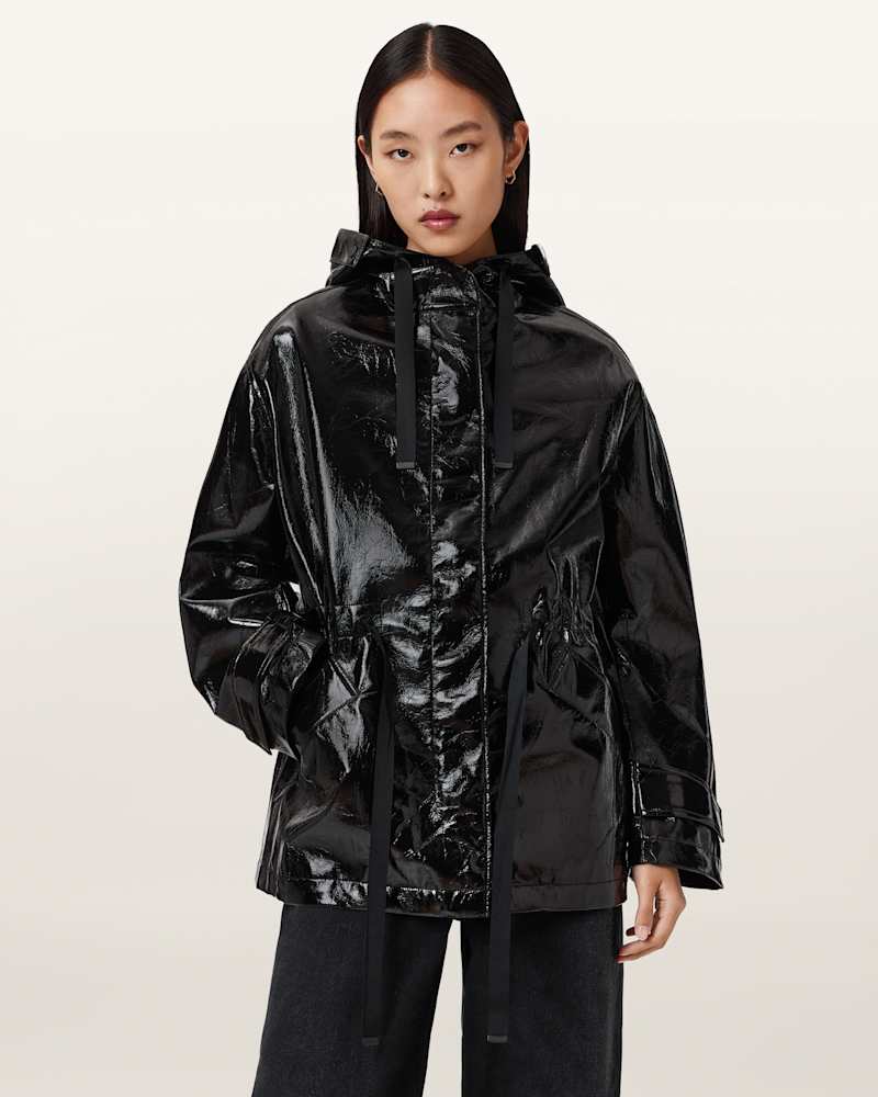 Kelsie Shine Hooded Jacket