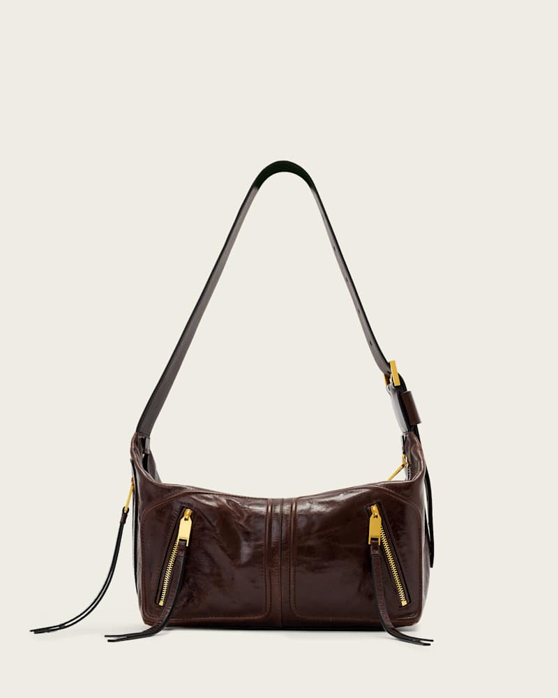 Jean Rey Leather Shoulder Bag