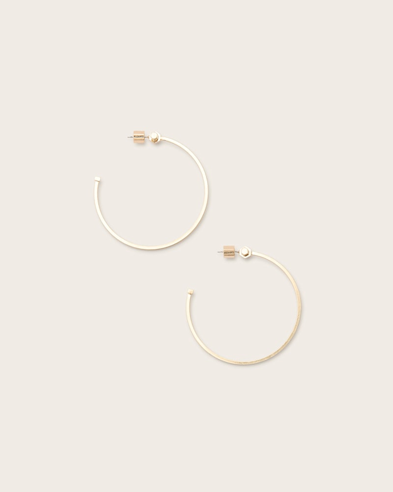 Toggle Large Hoop Earrings