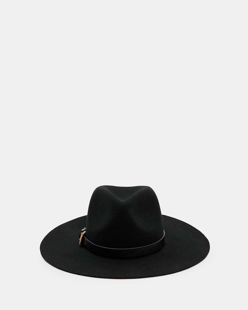 Addison Wool Buckle Fedora Hat