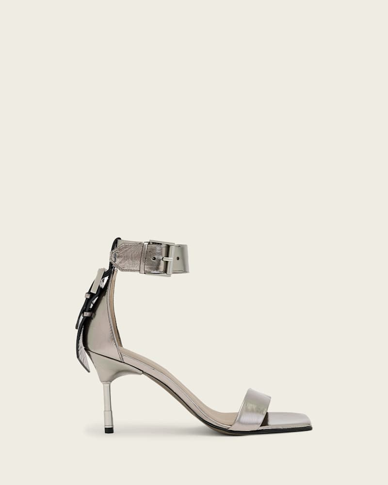 Noir Leather Sandals