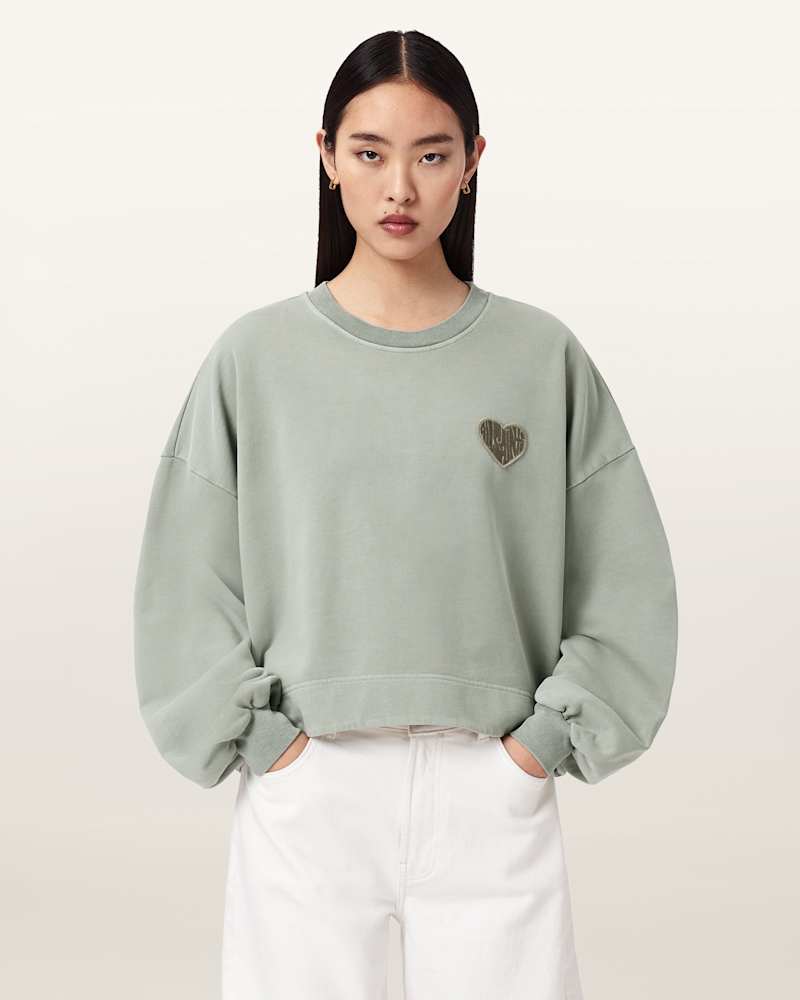 Lover Oversized Crew Neck Sweatshirt