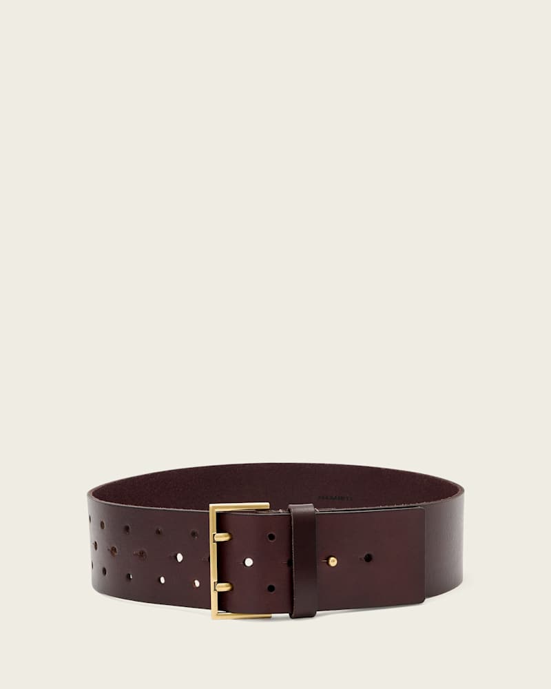 Lou Wide Leather Belt