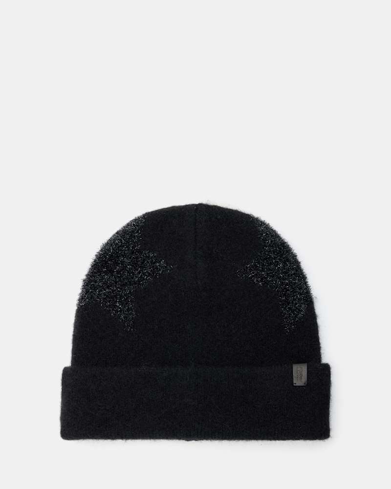 Star Tinsel Metallic Beanie