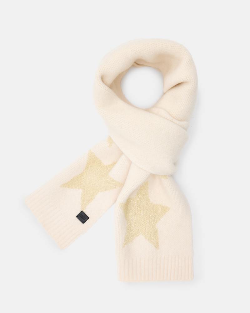 Star Tinsel Metallic Scarf