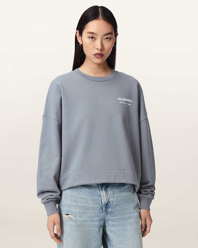 Dreamer Lila Oversized Cotton Sweatshirt