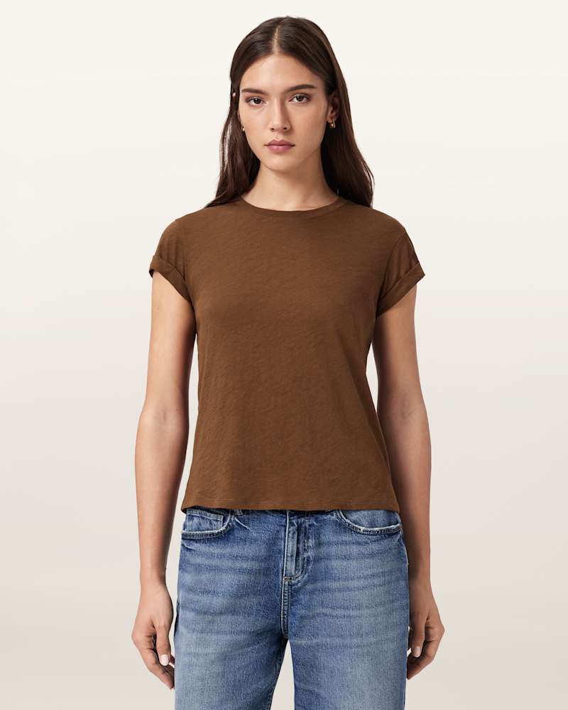 Anna Crew Neck Short Sleeve T-Shirt 
