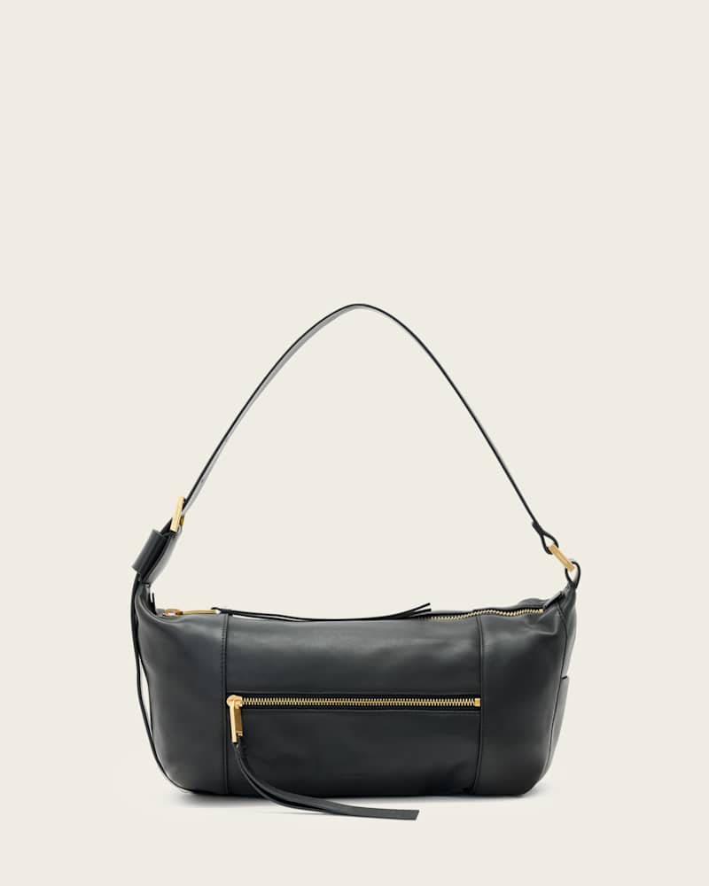 Vega Leather Shoulder Bag