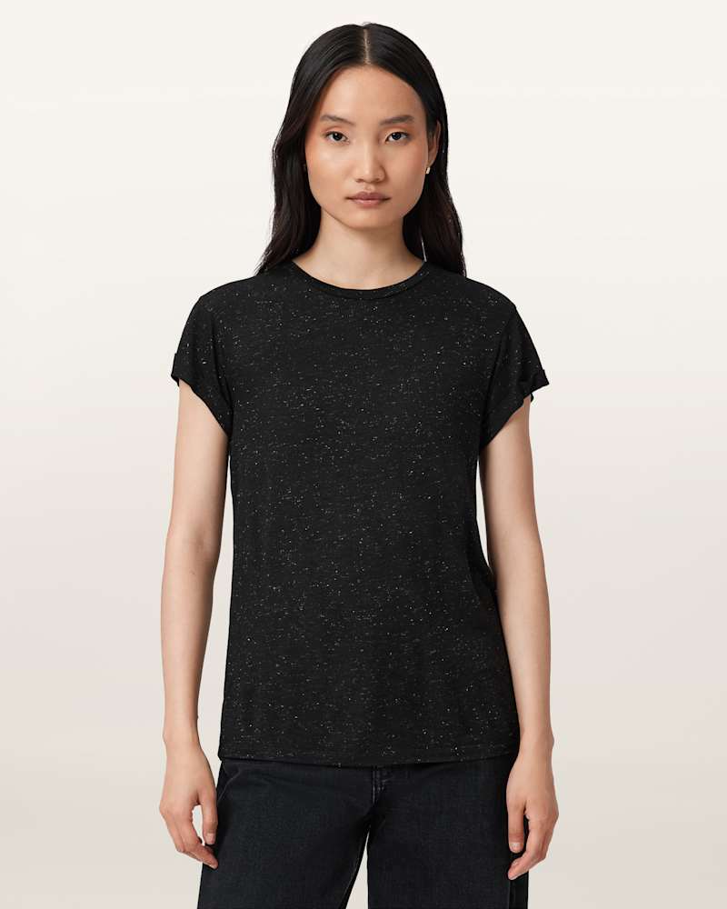 Anna Short Sleeve Shimmer T-Shirt