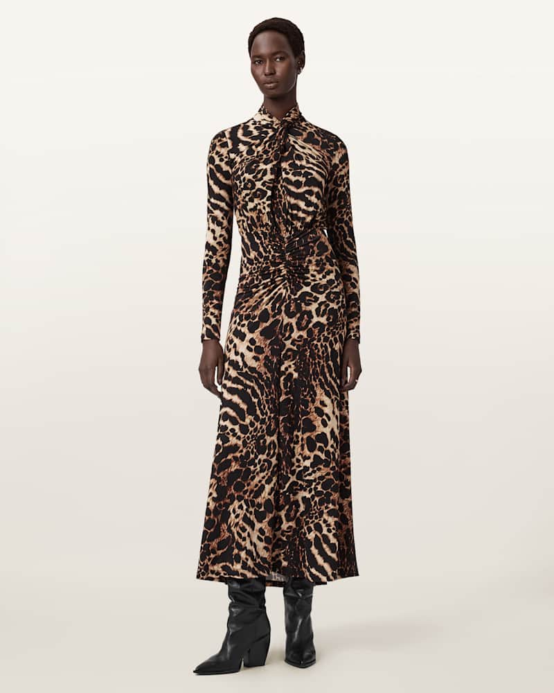 Mina A-Line Maxi Dress