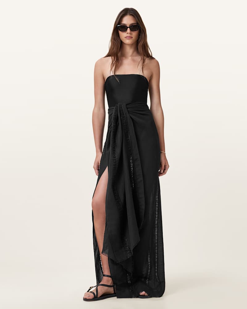 Anthea Lace Trimmed Ruana