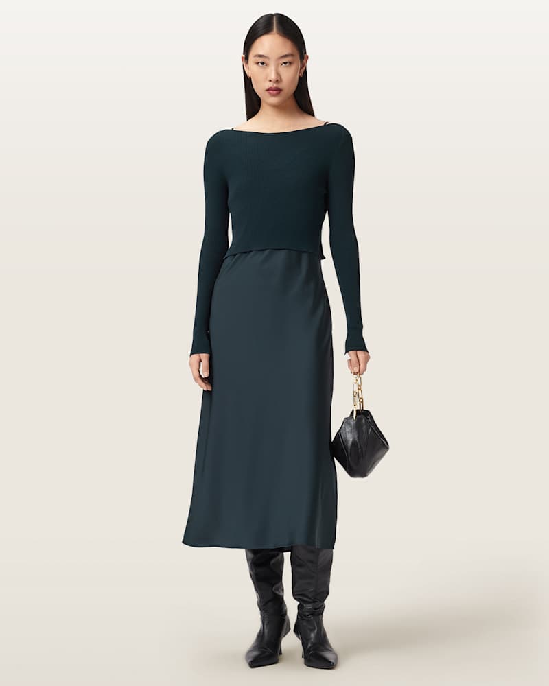 Hera 2-in-1 Midi Dress