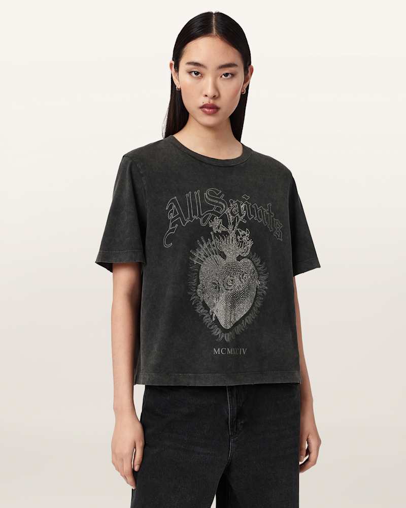 Sabbath Lisa Boxy Graphic T-Shirt